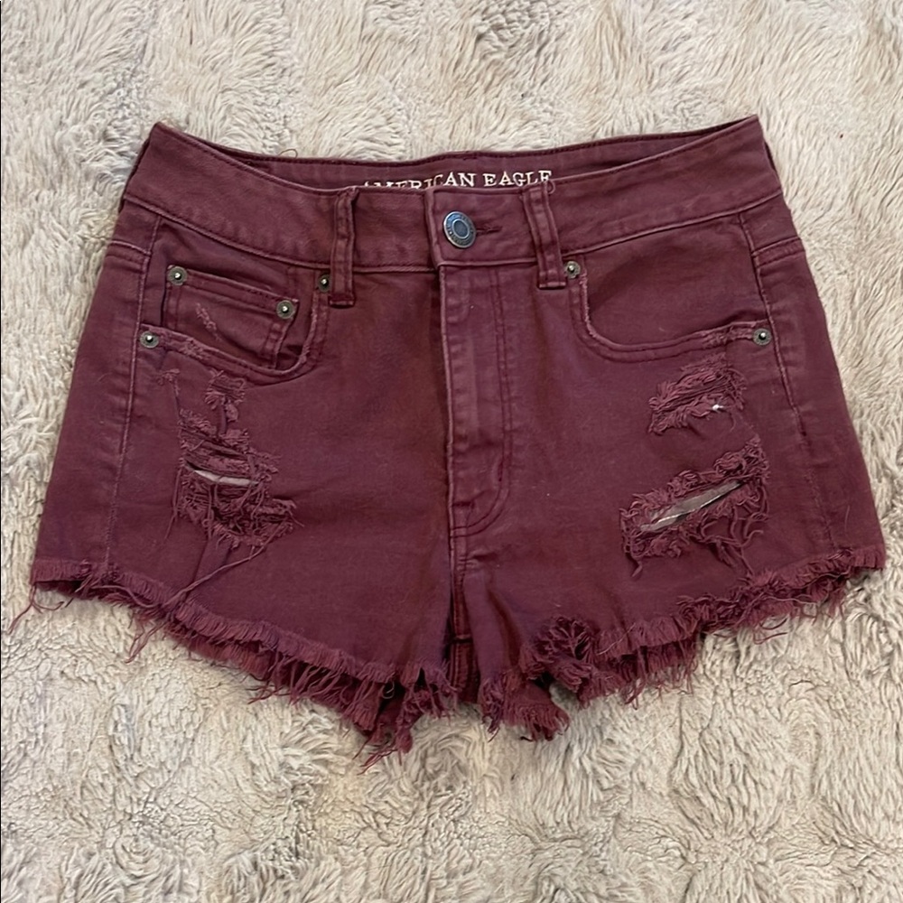 American Eagle ripped shorts